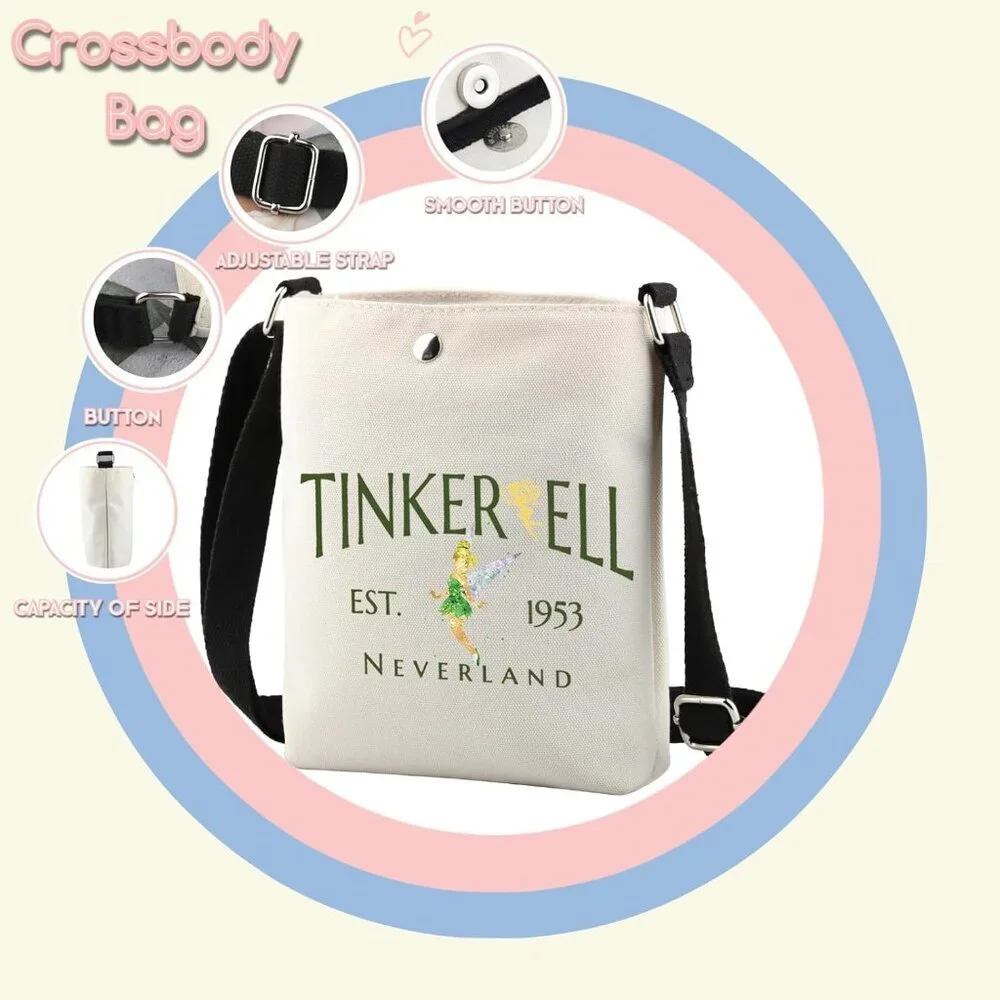 Charming Crossbody Makeup Bag: Perfect Gift for Fairytale Lovers - Est 1953